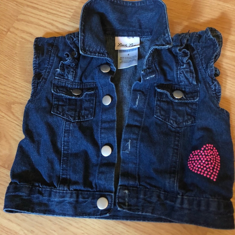 Girls Jean Vest